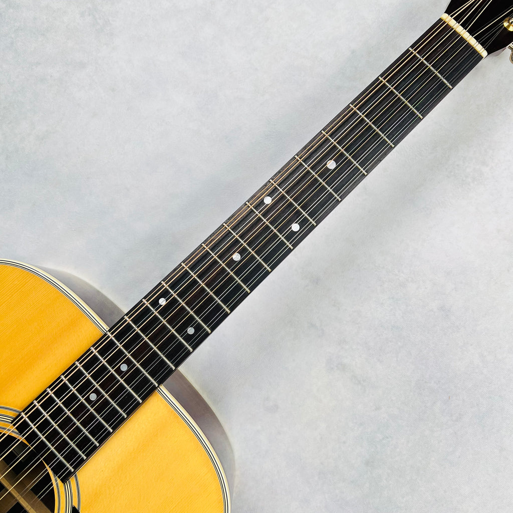 1976 Takamine F-400 12-String Dreadnought Vintage Acoustic Guitar - Natural - 8