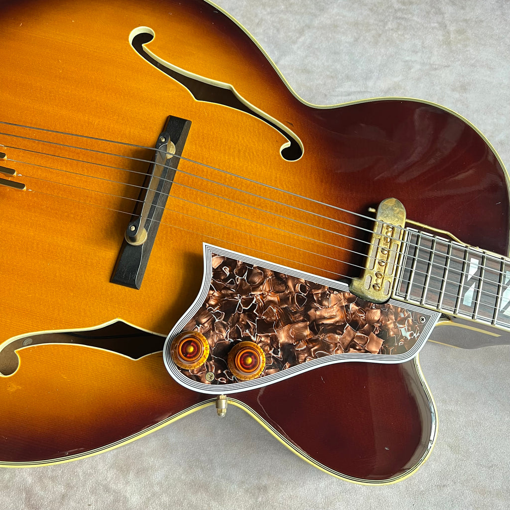 Ibanez 2461 Johnny Smith Model Archtop Japan 1977 - Brown Sunburst - 8