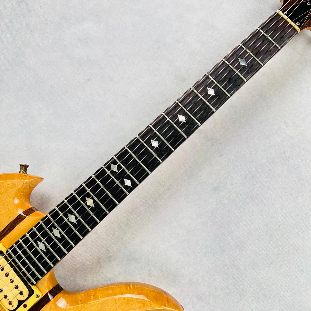 1980s B.C Rich Mockingbird Vintage Electric Guitar Natural - 11