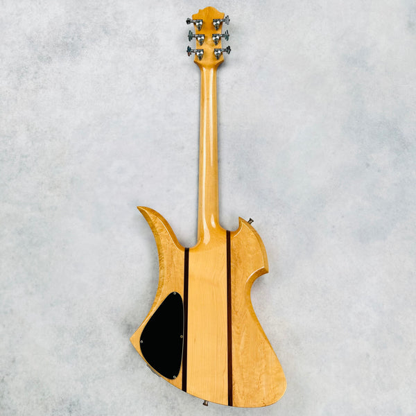 1980s B.C Rich Mockingbird Vintage Electric Guitar Natural - 14