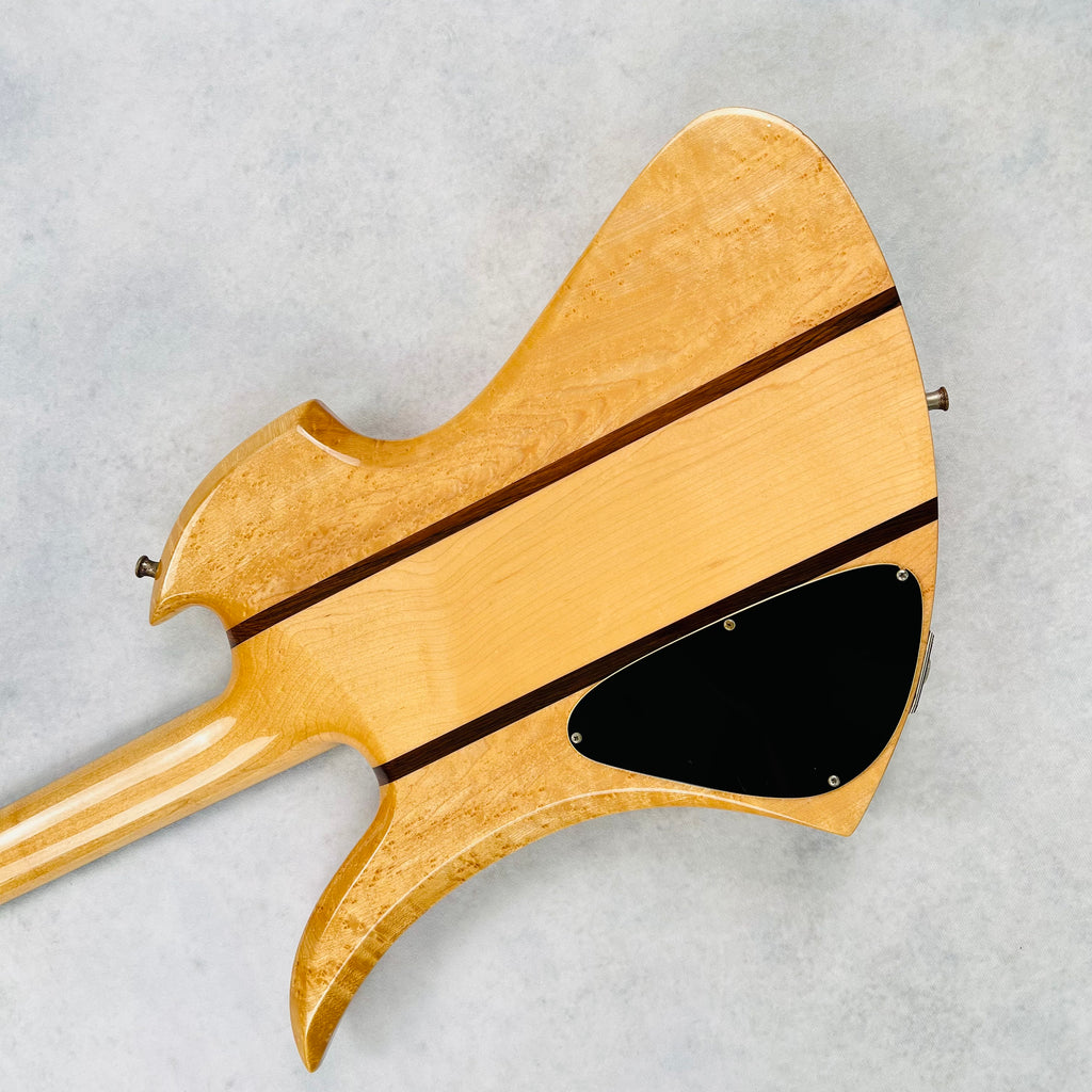 1980s B.C Rich Mockingbird Vintage Electric Guitar Natural - 15