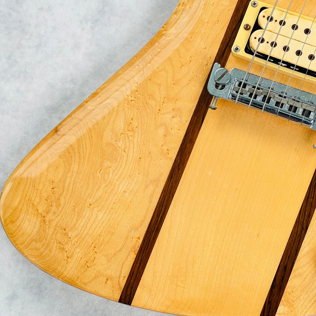 1980s B.C Rich Mockingbird Vintage Electric Guitar Natural - 4