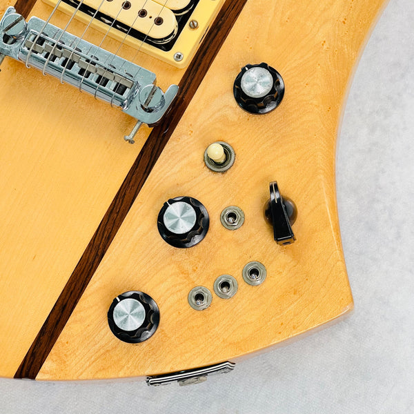 1980s B.C Rich Mockingbird Vintage Electric Guitar Natural - 6