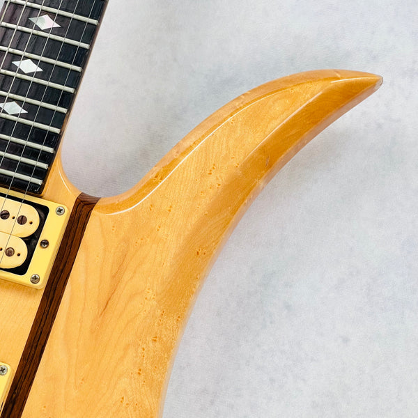 1980s B.C Rich Mockingbird Vintage Electric Guitar Natural - 7