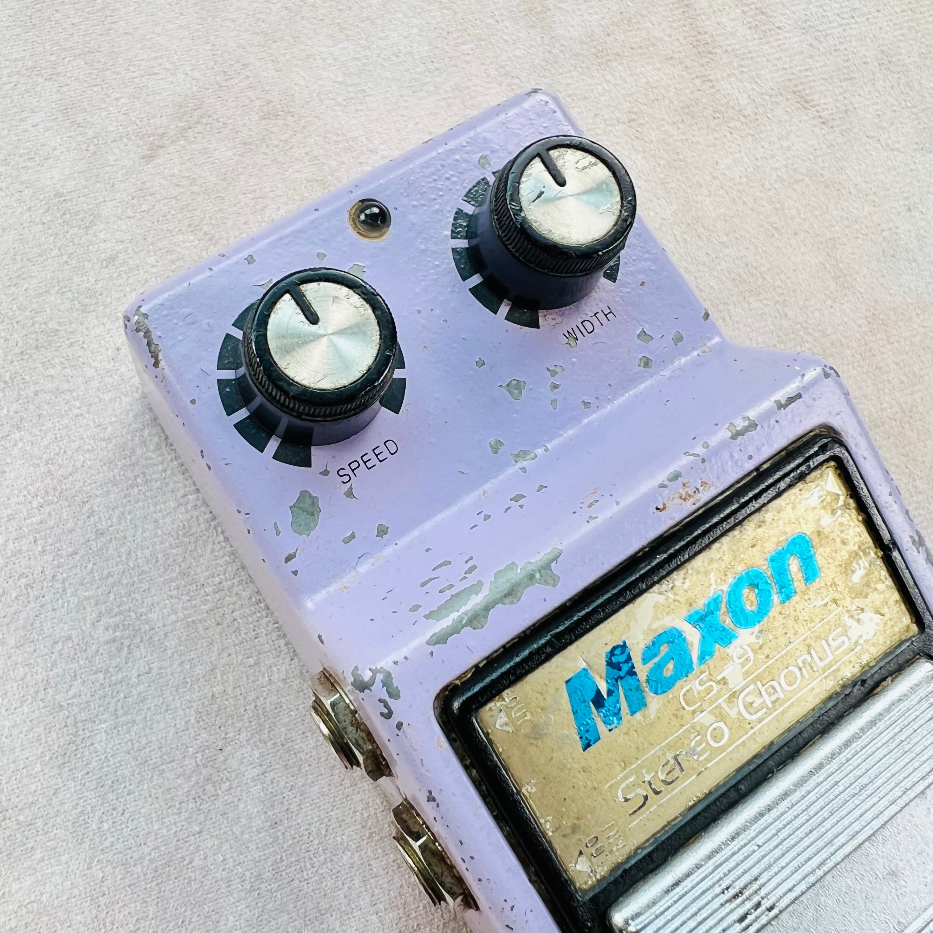 maxon chorus pedal Maxon CS-9 Stereo Chorus 1980s - Purple