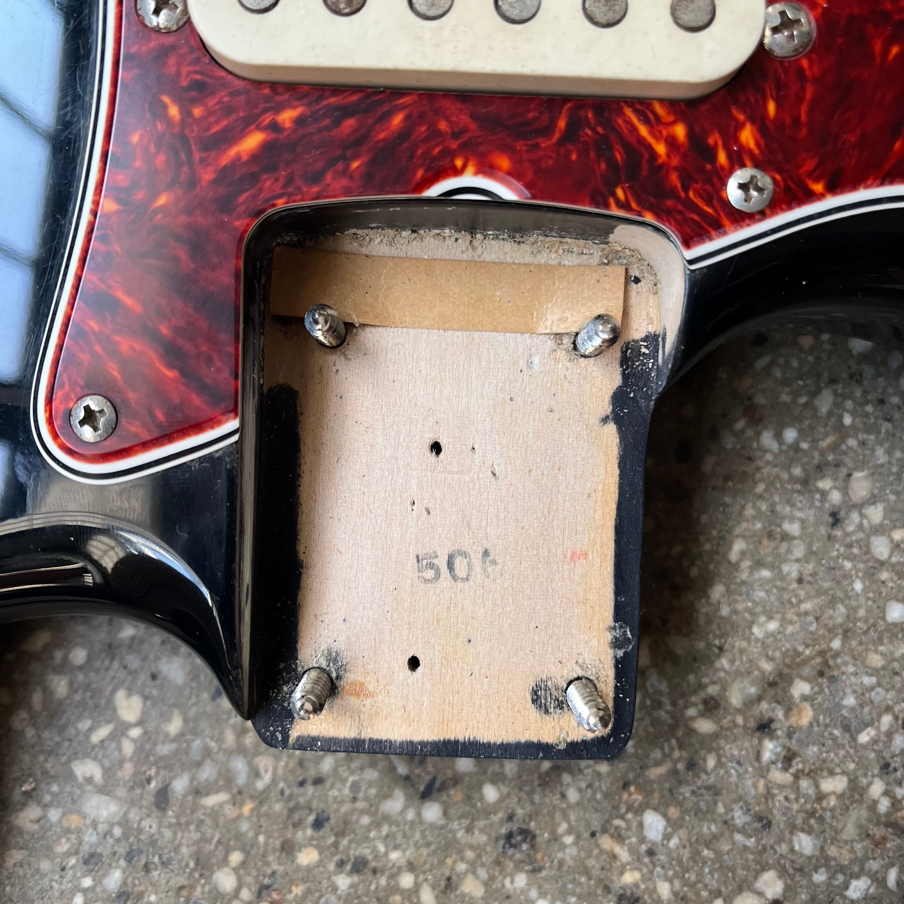 Squier ST-362 Stratocaster MIJ Left-Handed 1980s - Black