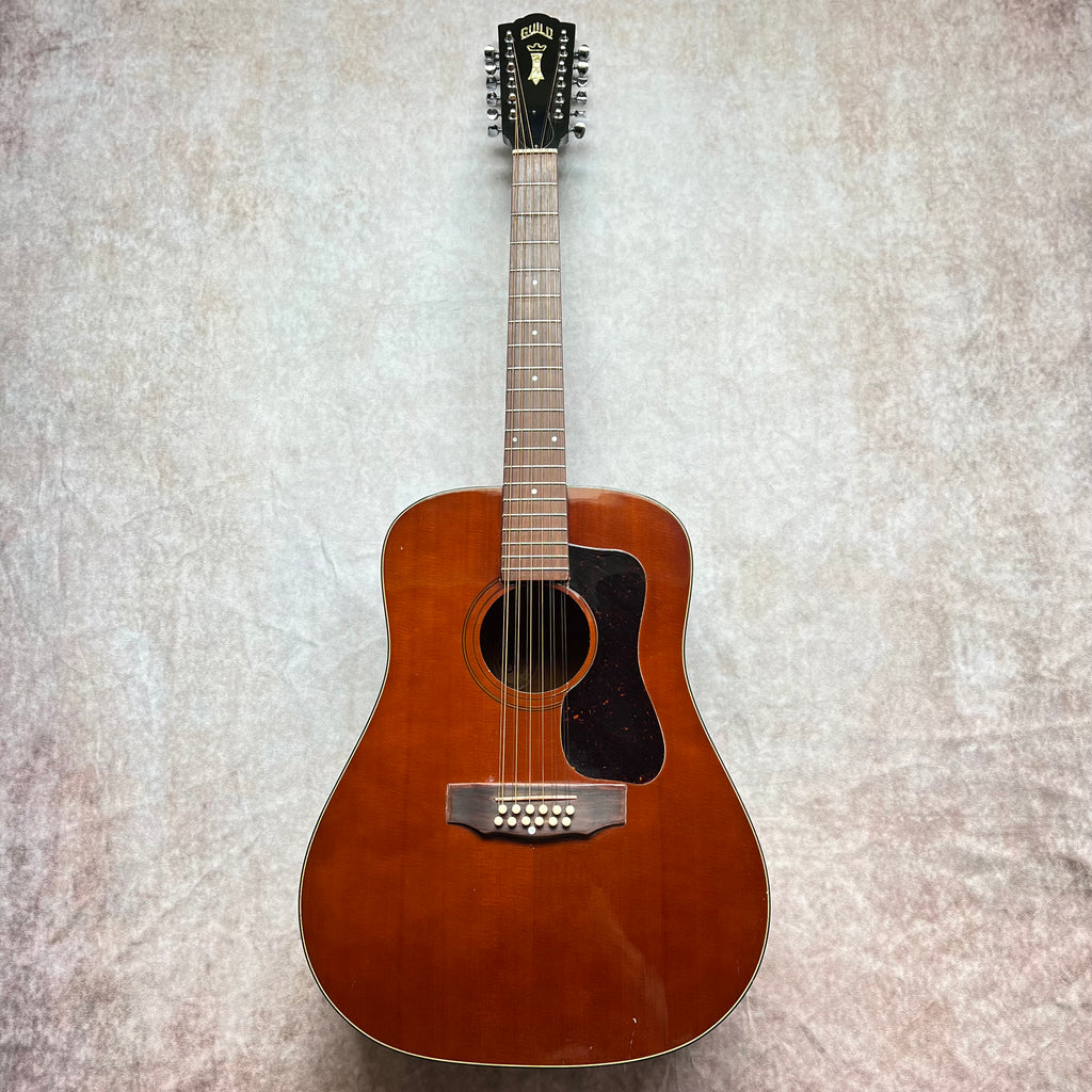 Guild D-212M 12-String Dreadnought 1981 - Mahogany Brown - 2