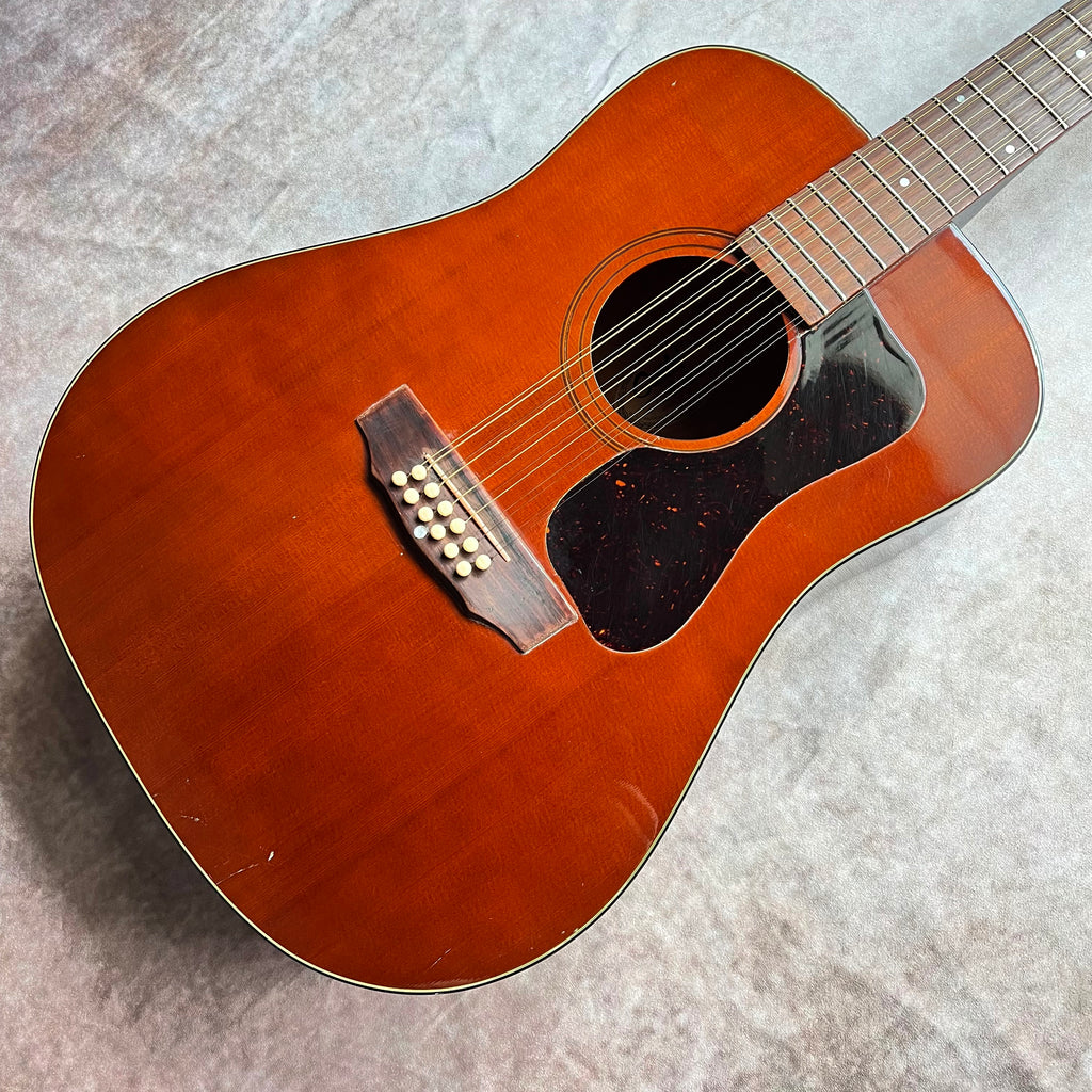 Guild D-212M 12-String Dreadnought 1981 - Mahogany Brown - 3