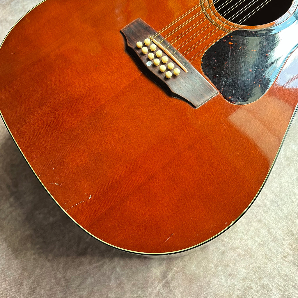 Guild D-212M 12-String Dreadnought 1981 - Mahogany Brown - 6