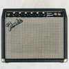 1983 Fender Super Champ 1x10" Vintage Guitar Combo Amplifier Black - 1
