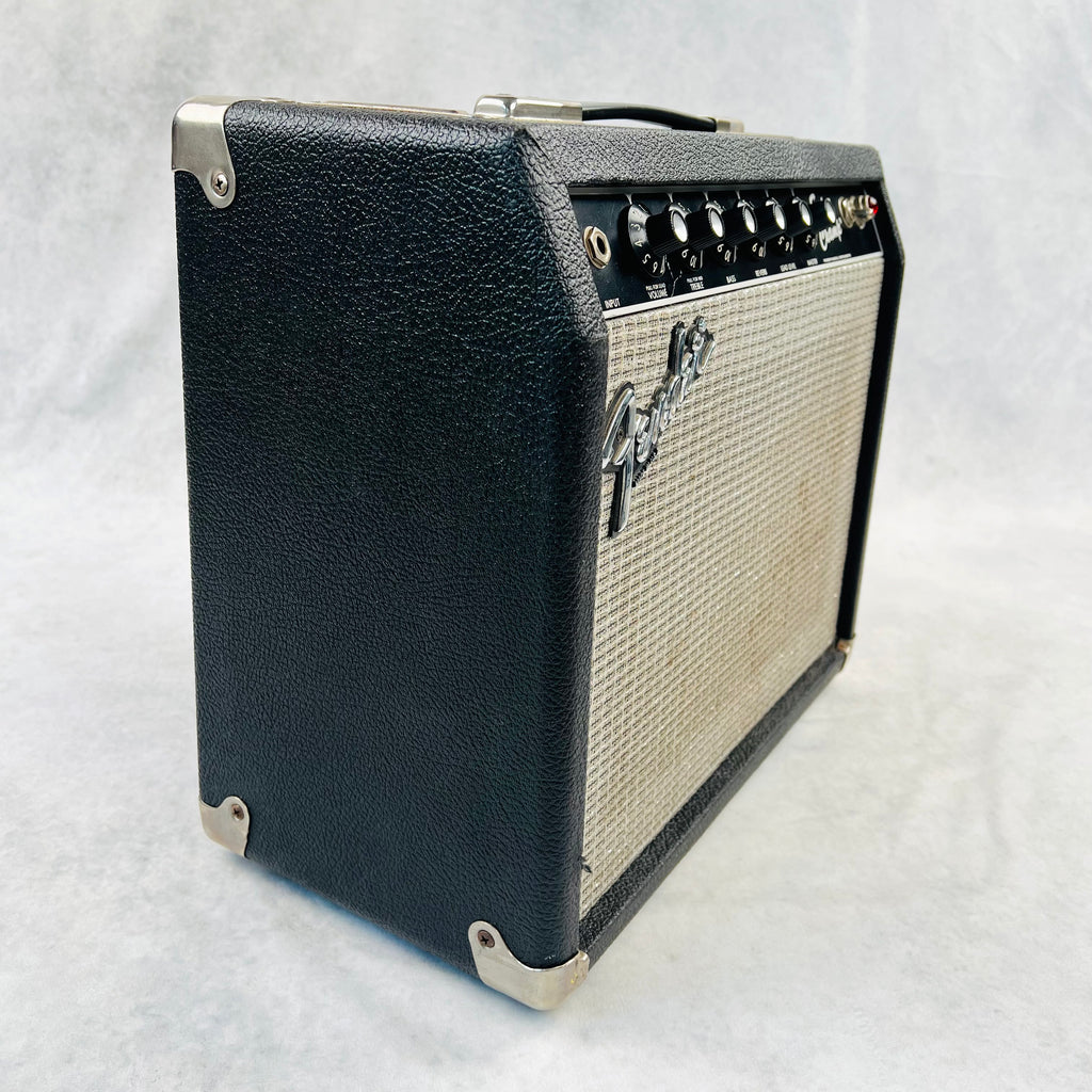 1983 Fender Super Champ 1x10" Vintage Guitar Combo Amplifier Black - 7