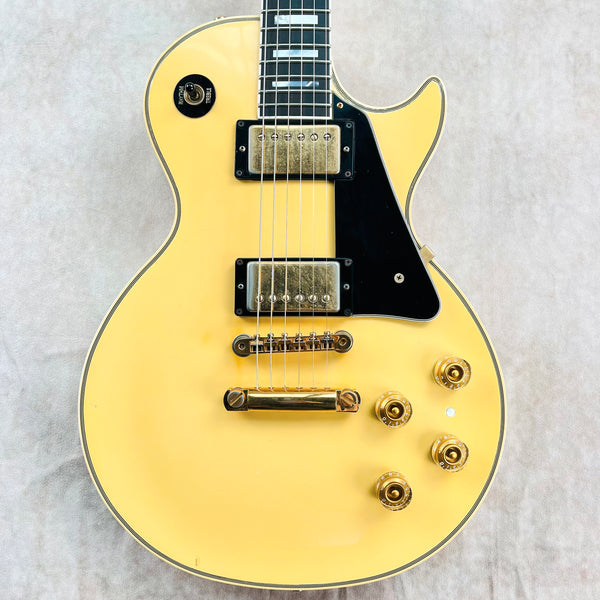 1983 Gibson Les Paul Custom Vintage Electric Guitar - White - 1