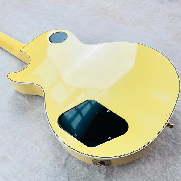 1983 Gibson Les Paul Custom Vintage Electric Guitar - White - 18