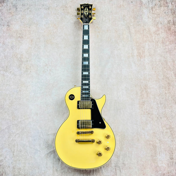1983 Gibson Les Paul Custom Vintage Electric Guitar - White - 2