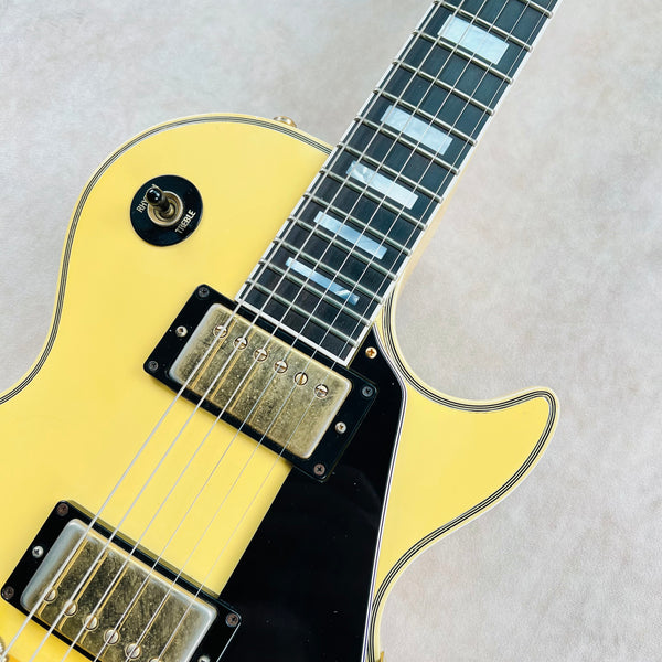 1983 Gibson Les Paul Custom Vintage Electric Guitar - White - 3