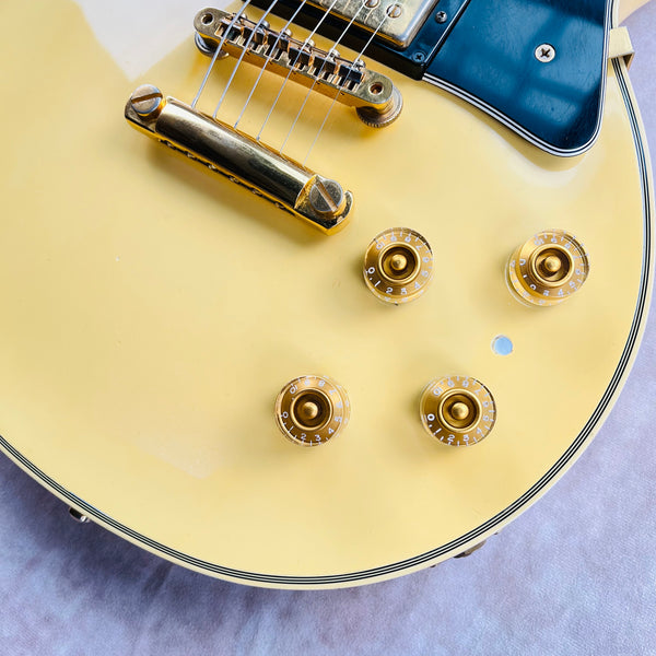 1983 Gibson Les Paul Custom Vintage Electric Guitar - White - 5