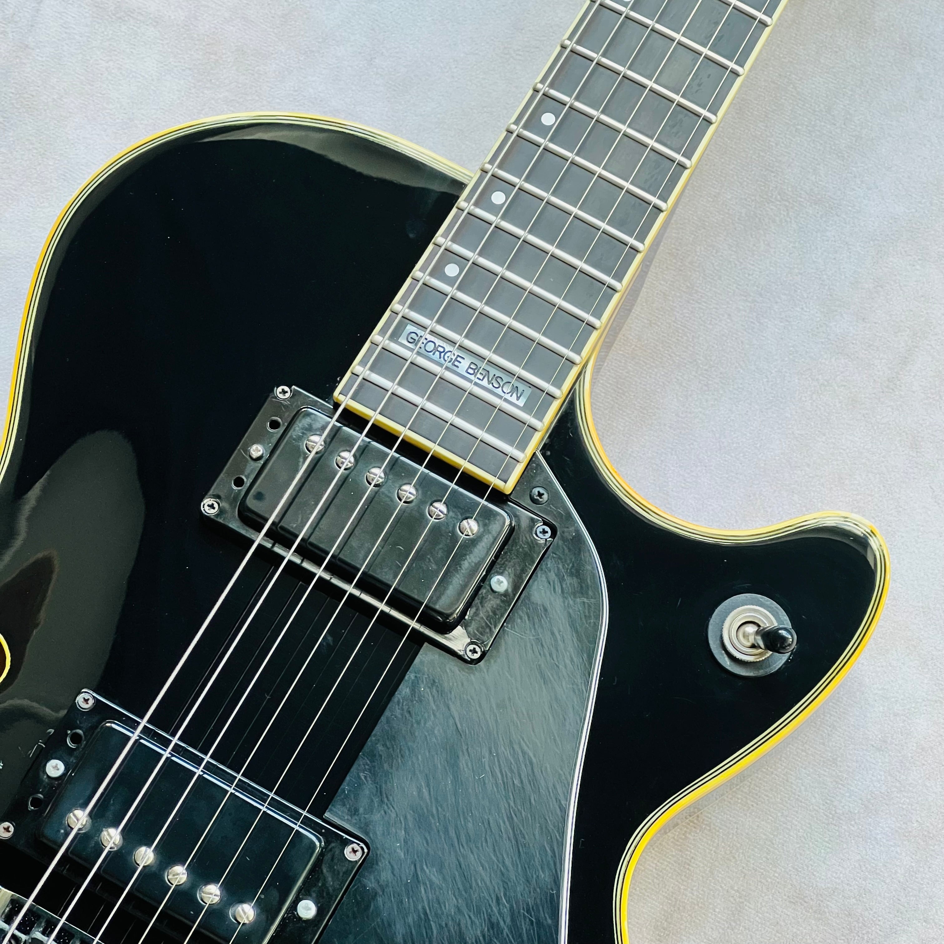 Ibanez ブラック エレキギター Ibanez GB30 George Benson Signature 1986 Black Semi-Hollow