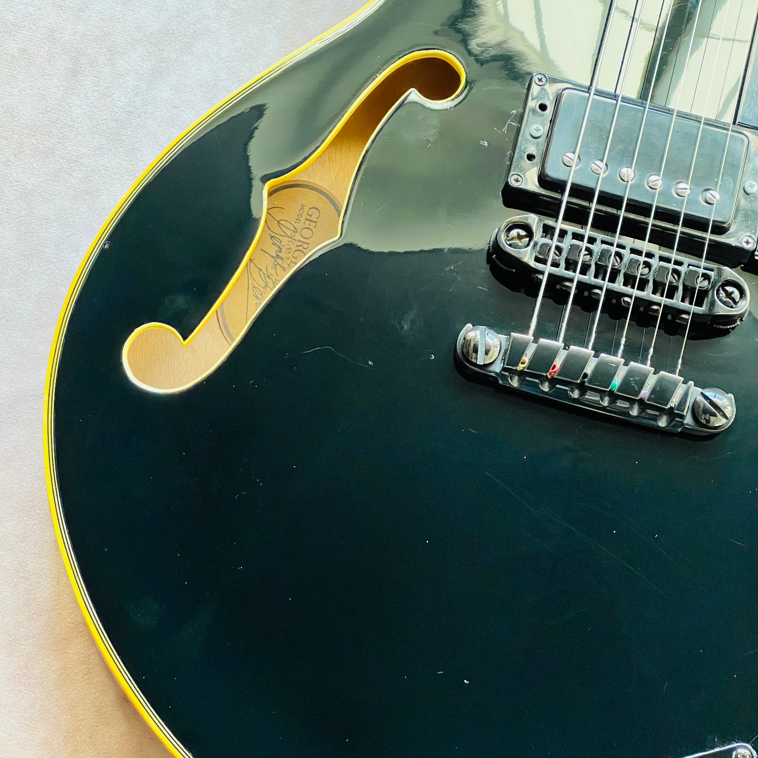 Ibanez GB30-BK George Benson Signature 1986 - Black | Tone Wolf