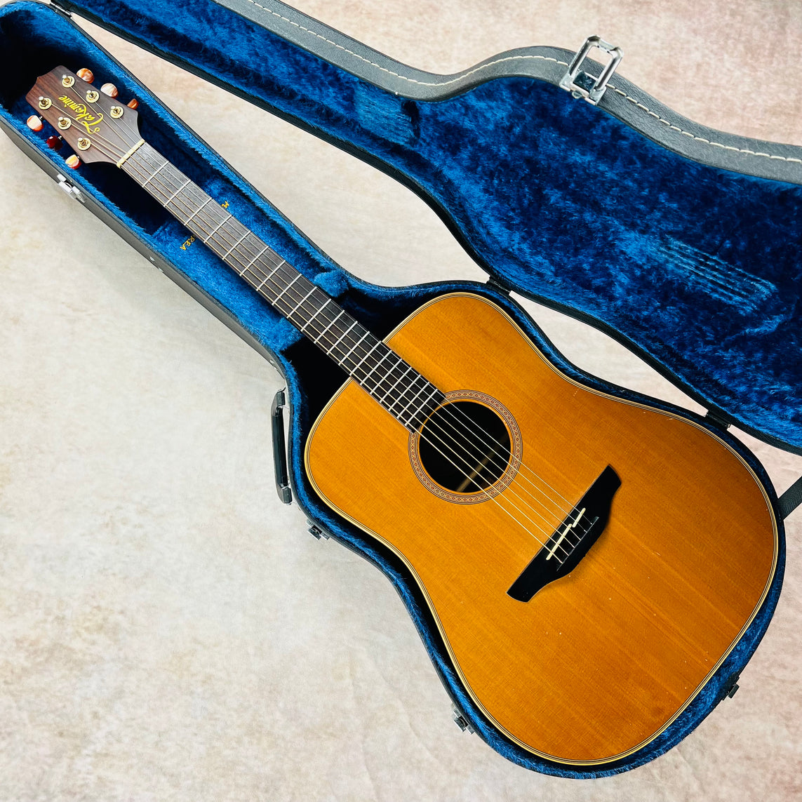 タカミネ The Art Of Wood And Tone Takamine Takamine N-15 Cedar Top Dreadnought 1987 - Natural | Tone Wolf
