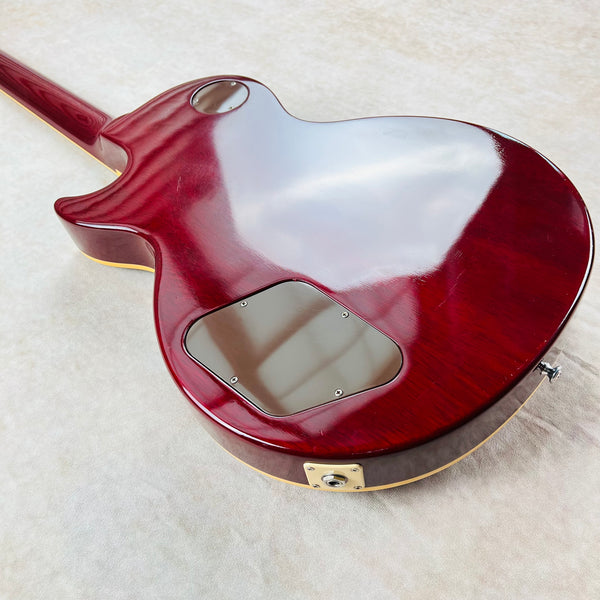 1988 Gibson USA Les Paul Standard Pre-Historic Reissue Quilt Top Vintage Electric Guitar - Heritage Dark Sunburst - 21