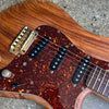 ESP Stratocaster Style Custom Koa Electric Guitar ca. 1990 - Natural - 7