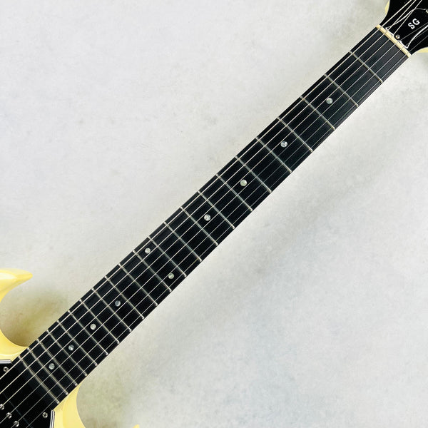 1993 Gibson USA SG Special Electric Guitar Classic White with Black Pickguard - 10