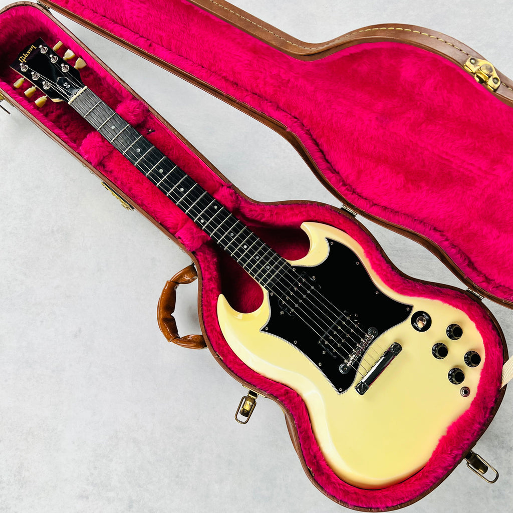 1993 Gibson USA SG Special Electric Guitar Classic White with Black Pickguard - 21