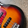 Fender Japan JB-62L Jazz Bass Reissue Left-Handed 1994 - 3 Tone Sunburst - 4