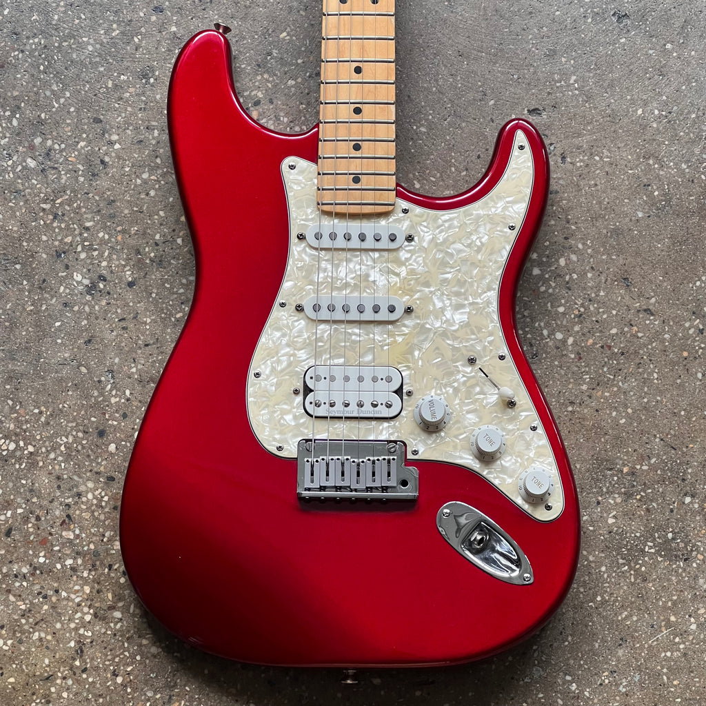 Fender American Lone Star Stratocaster HSS Maple Fretboard 1996 - Candy Apple Red - 1