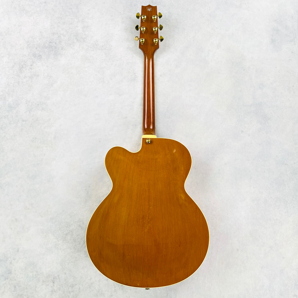 1996 The Heritage Eagle Archtop Hollow Body Guitar Amber - 11