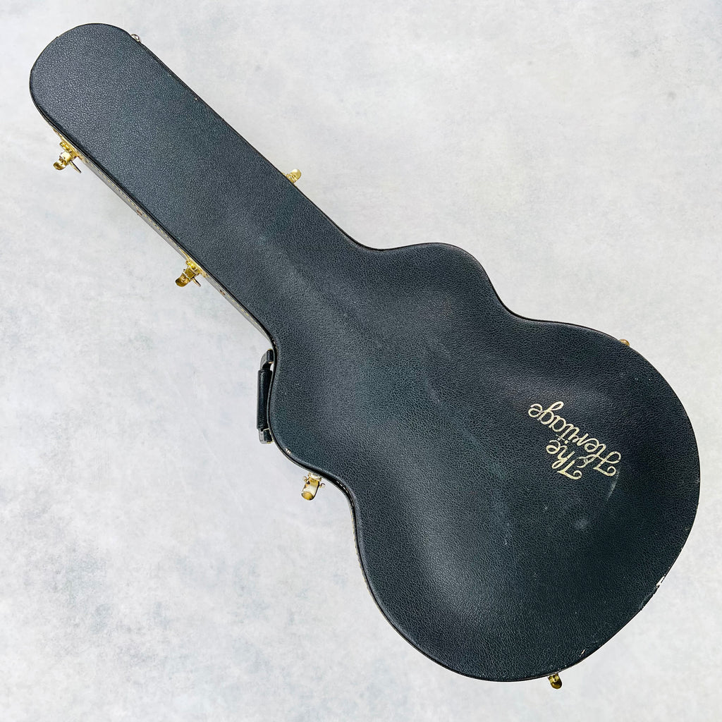 1996 The Heritage Eagle Archtop Hollow Body Guitar Amber - 23
