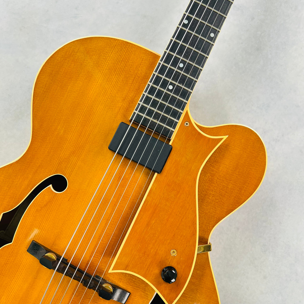 1996 The Heritage Eagle Archtop Hollow Body Guitar Amber - 3