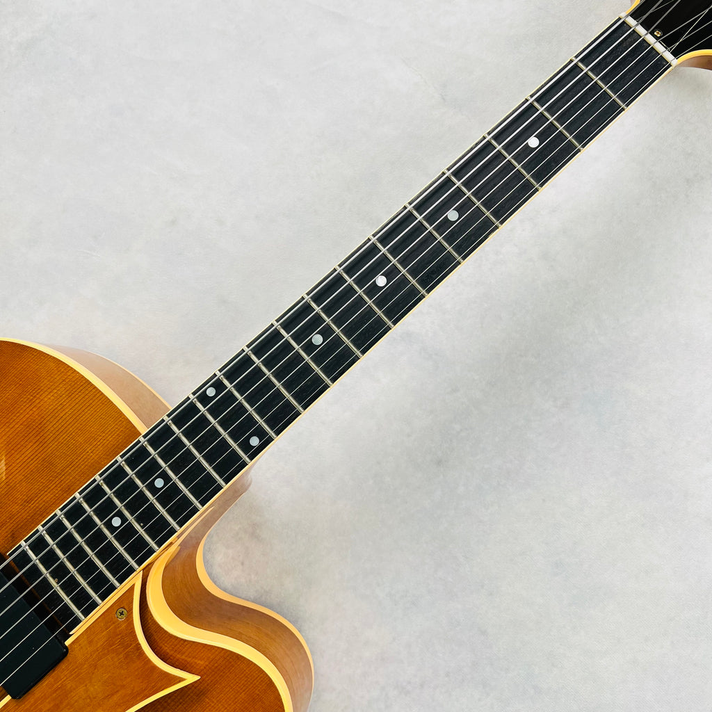 1996 The Heritage Eagle Archtop Hollow Body Guitar Amber - 8