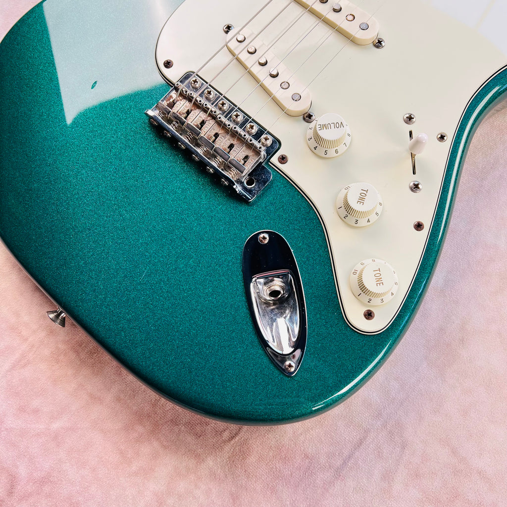 Fender American Vintage '62 Stratocaster Reissue 1998 - Sherwood Green Metallic - 5