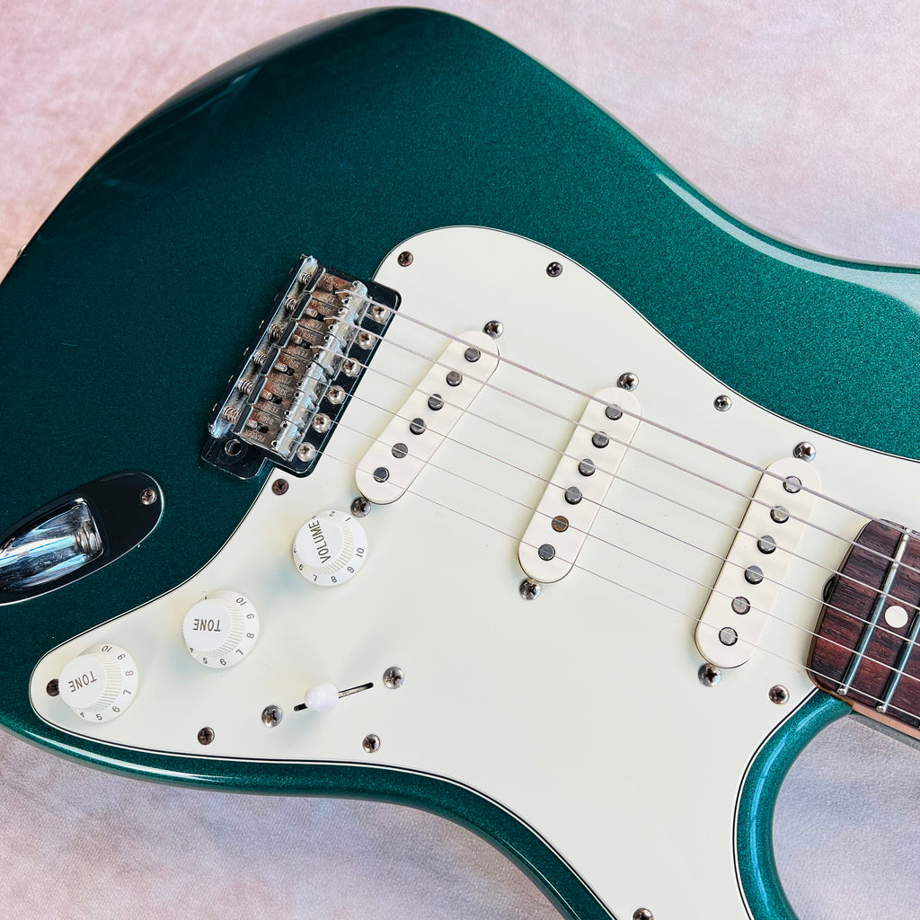 Fender American Vintage '62 Stratocaster Reissue 1998 - Sherwood Green Metallic - 8