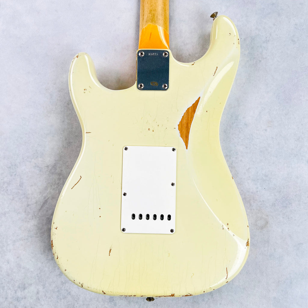 Fender Custom Shop 1960 Stratocaster Relic Previously Owned By Jeff Tweedy 1999 - Olympic White - 10