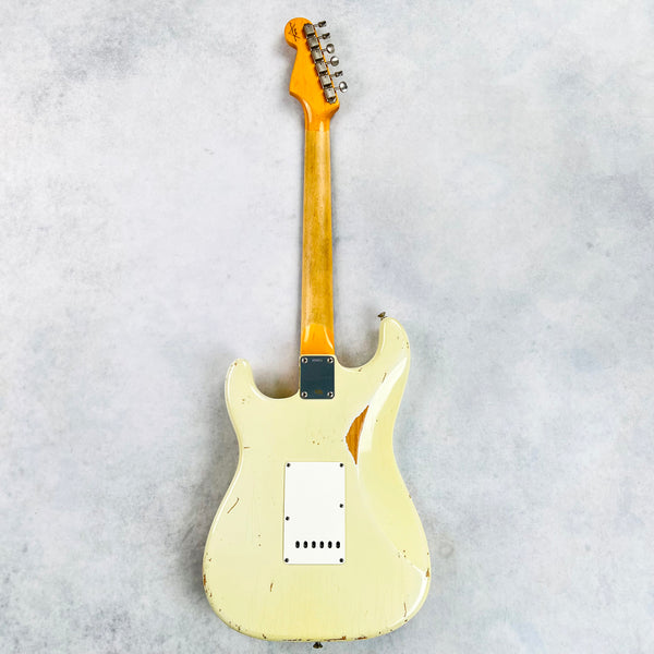 Fender Custom Shop 1960 Stratocaster Relic Previously Owned By Jeff Tweedy 1999 - Olympic White - 11