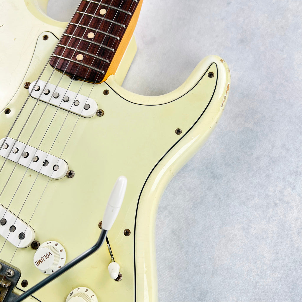 Fender Custom Shop 1960 Stratocaster Relic Previously Owned By Jeff Tweedy 1999 - Olympic White - 6