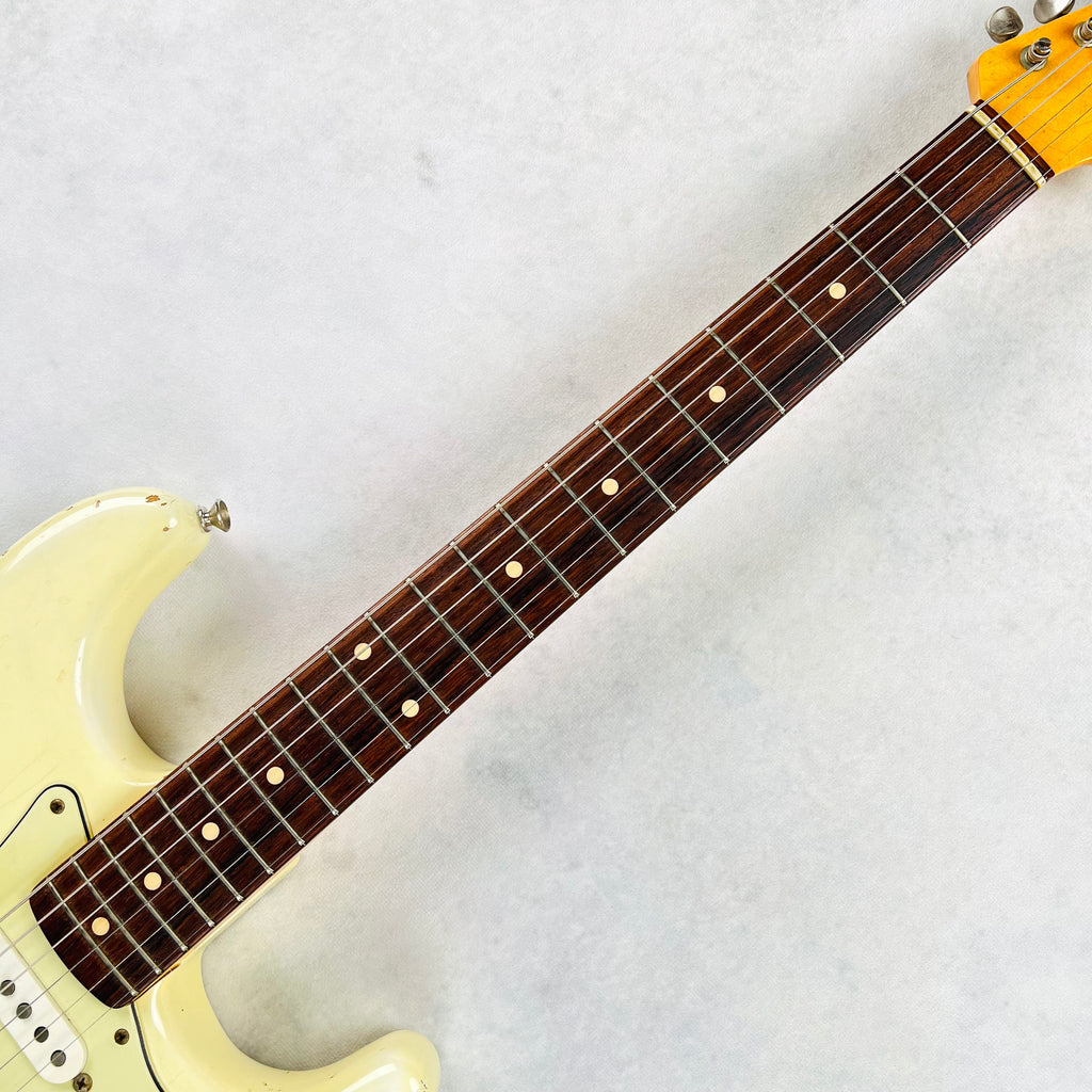 Fender Custom Shop 1960 Stratocaster Relic Previously Owned By Jeff Tweedy 1999 - Olympic White - 8