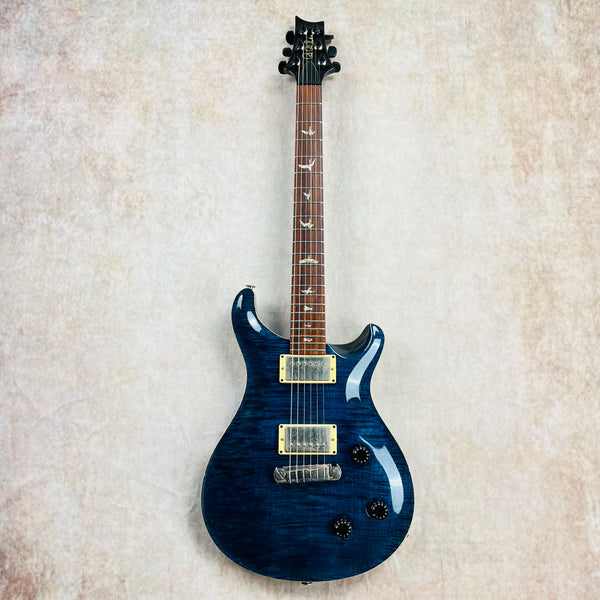 2000 PRS Custom 22 10-Top Electric Guitar Wide Fat Dragon II Wraparound Whale Blue - 2