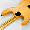 2000s Carvin B4 Korina Top 4-String Bolt-On Electric Bass Guitar - Satin Natural - 15