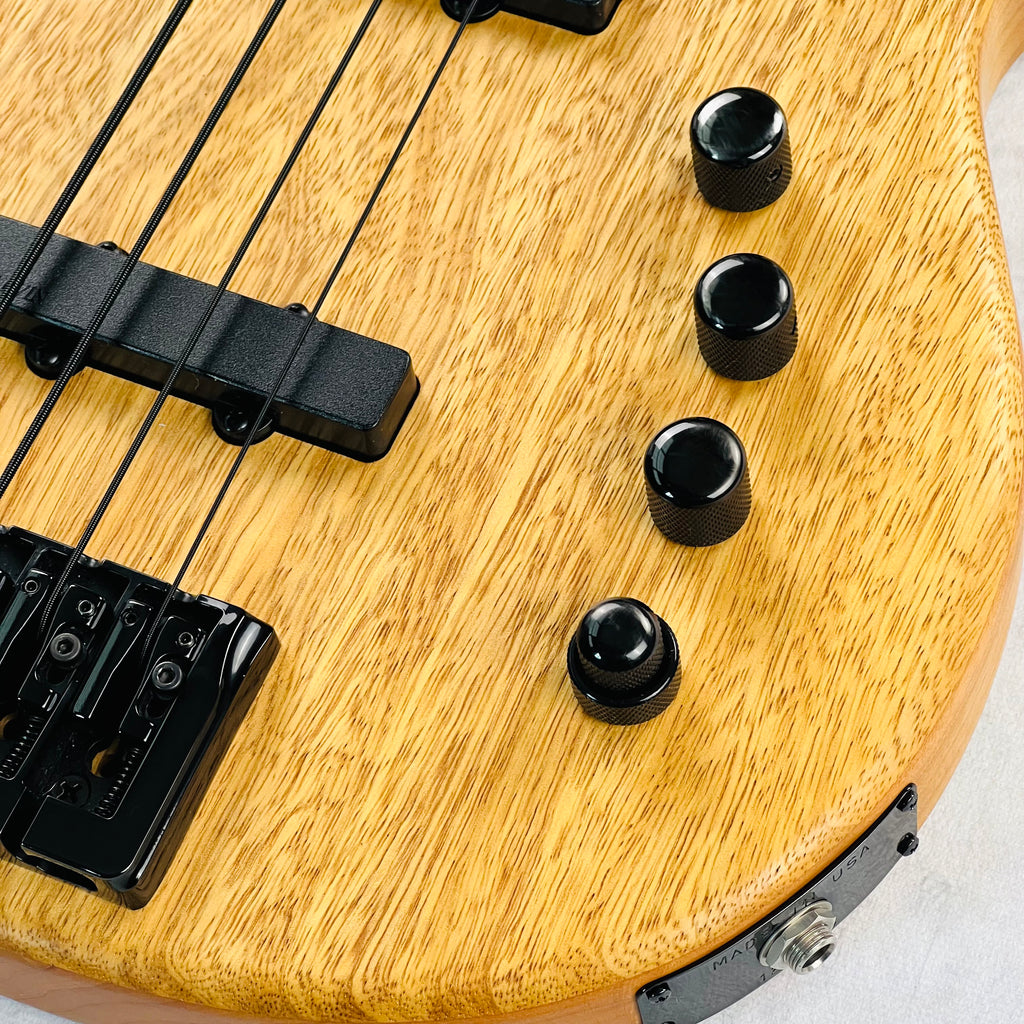 2000s Carvin B4 Korina Top 4-String Bolt-On Electric Bass Guitar - Satin Natural - 6