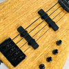 2000s Carvin B4 Korina Top 4-String Bolt-On Electric Bass Guitar - Satin Natural - 8