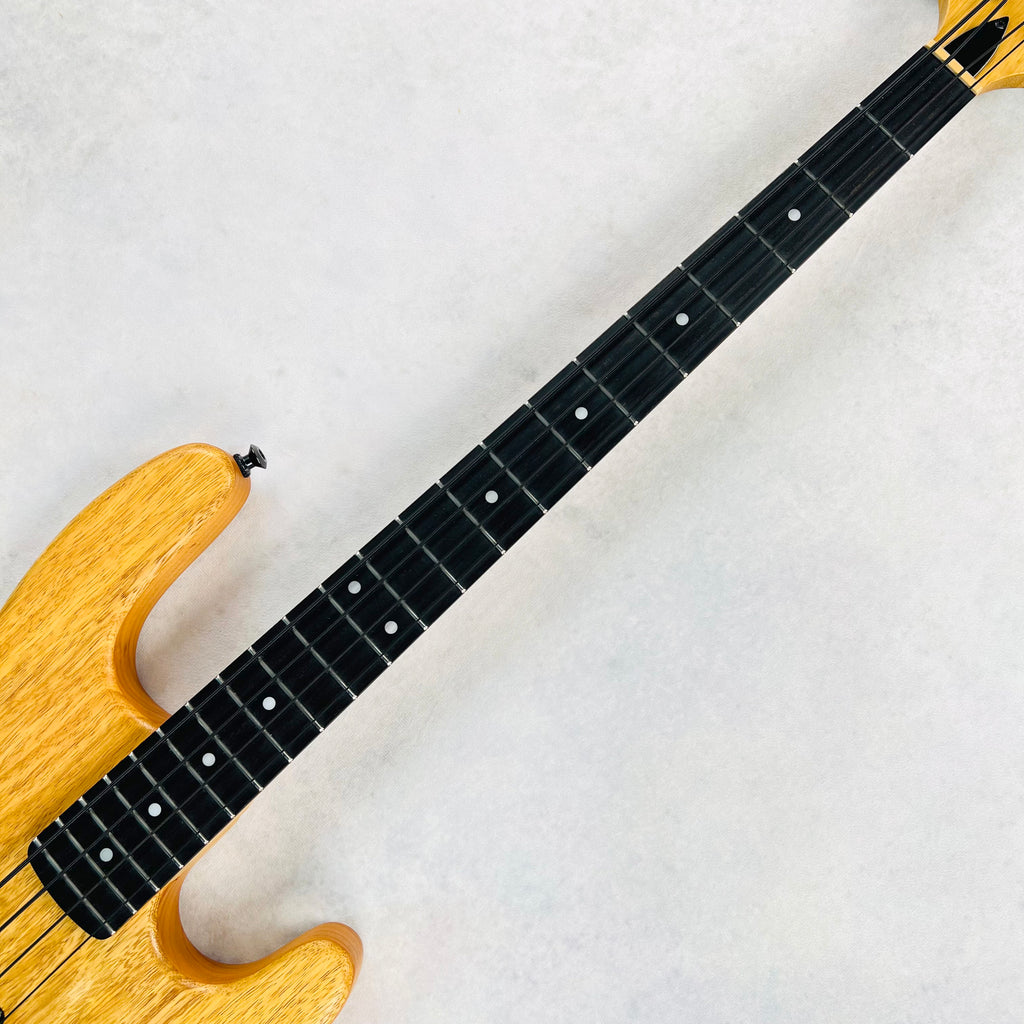 2000s Carvin B4 Korina Top 4-String Bolt-On Electric Bass Guitar - Satin Natural - 9