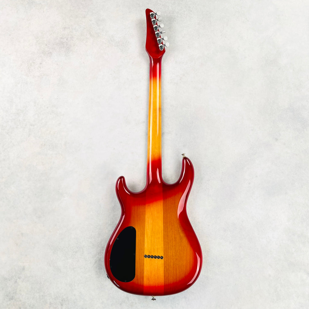 2000s Carvin DC127 Quilt Top Neck Through Body Electric Guitar with Matching Headstock - Cherry Sunburst - 14