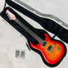 2000s Carvin DC127 Quilt Top Neck Through Body Electric Guitar with Matching Headstock - Cherry Sunburst - 22