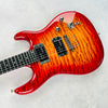 2000s Carvin DC127 Quilt Top Neck Through Body Electric Guitar with Matching Headstock - Cherry Sunburst - 3