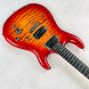 2000s Carvin DC127 Quilt Top Neck Through Body Electric Guitar with Matching Headstock - Cherry Sunburst - 5