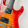 2000s Carvin DC127 Quilt Top Neck Through Body Electric Guitar with Matching Headstock - Cherry Sunburst - 9