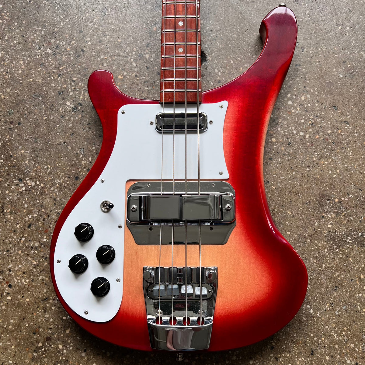 1998 Rickenbacker 4001 V63, Fireglo – Andy Baxter Bass & Guitars